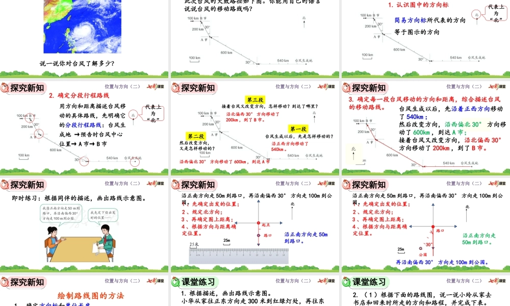 2.3 描述简单的路线图.pptx
