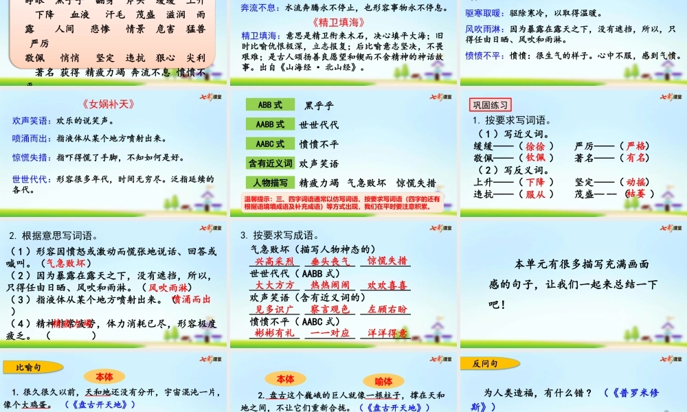 第四单元复习.pptx