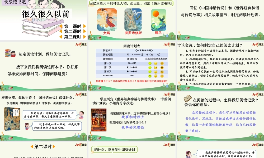 快乐读书吧：很久很久以前【精华版】.pptx