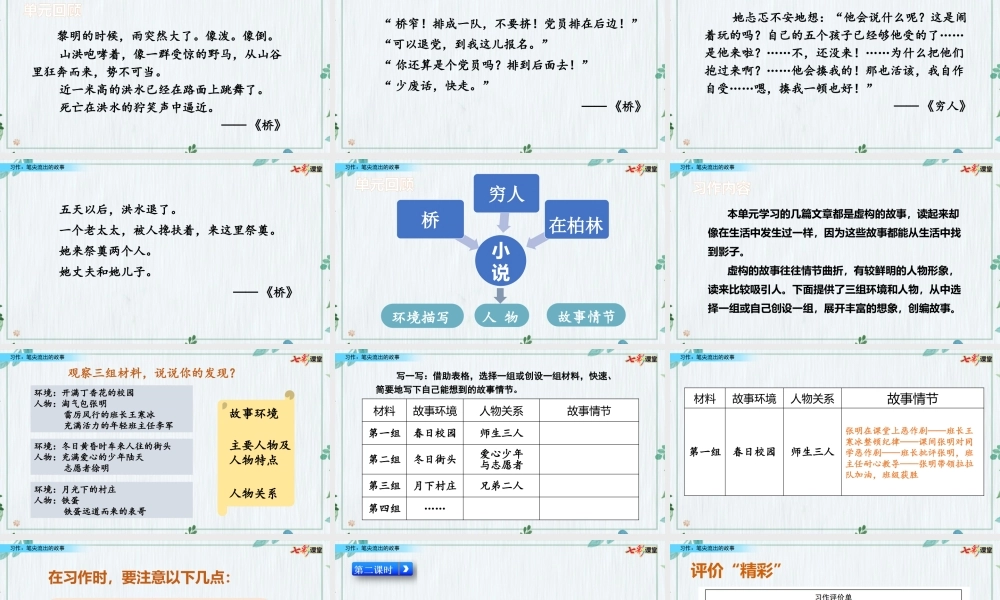 习作：笔尖流出的故事【名师版】.pptx