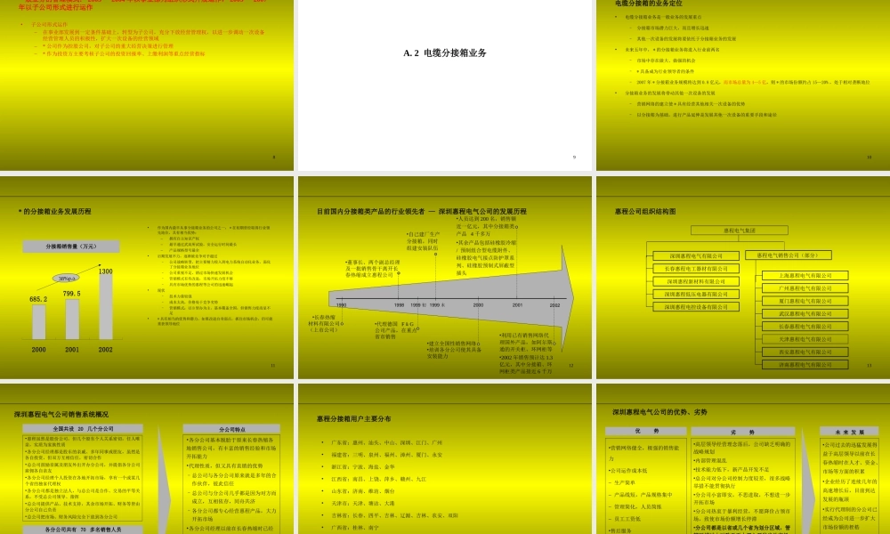 深圳市XX设备有限公司各业务单元战略规划方案.ppt