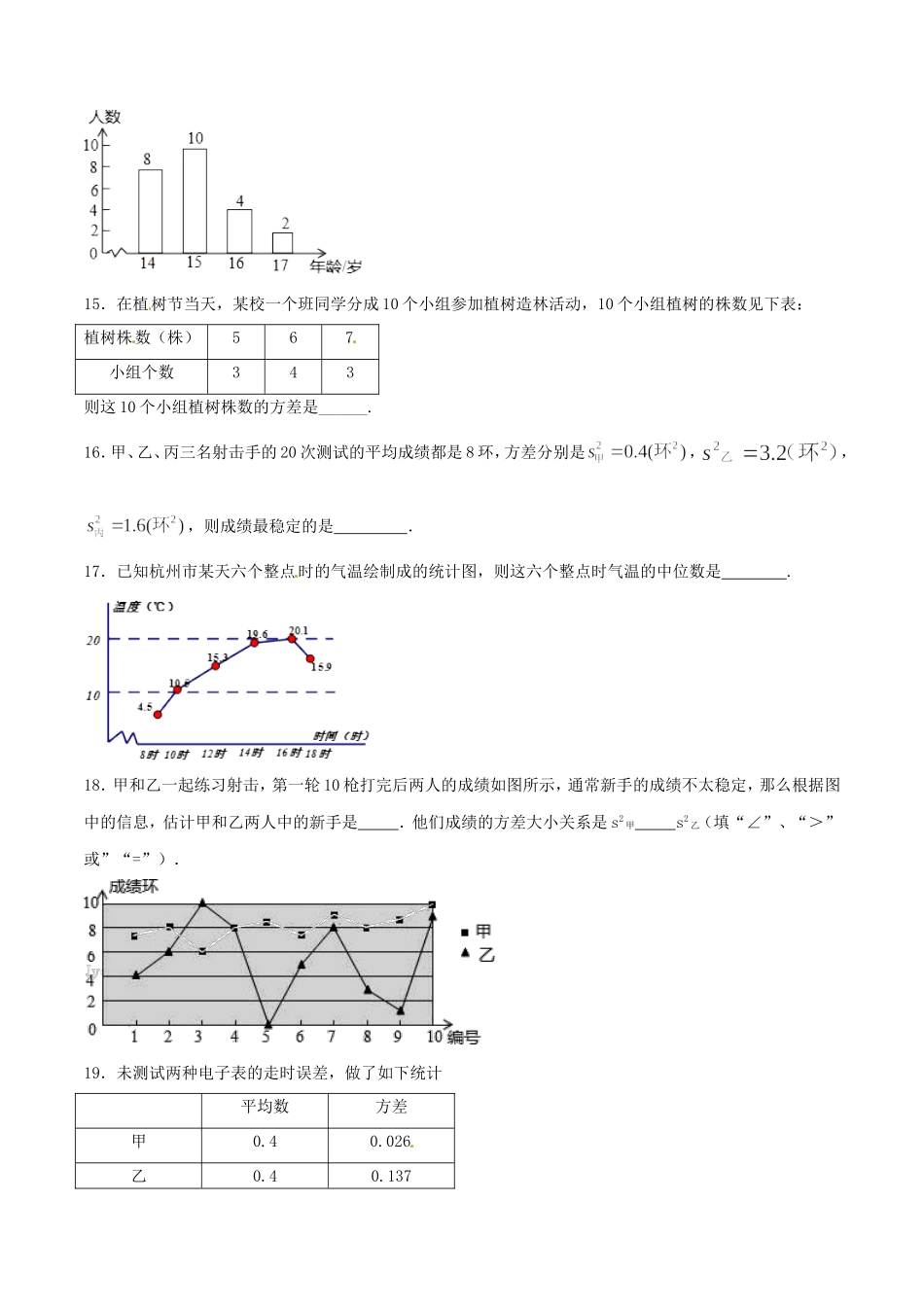 第20章 数据的分析（B卷）.doc_第3页