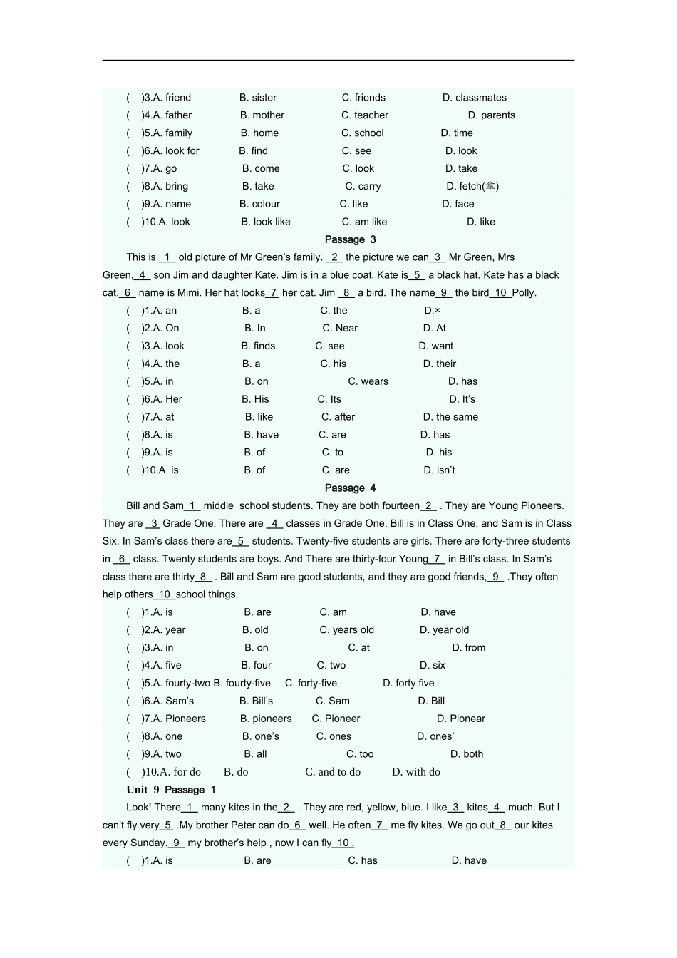 完型填空专项练习题 3.doc_第3页