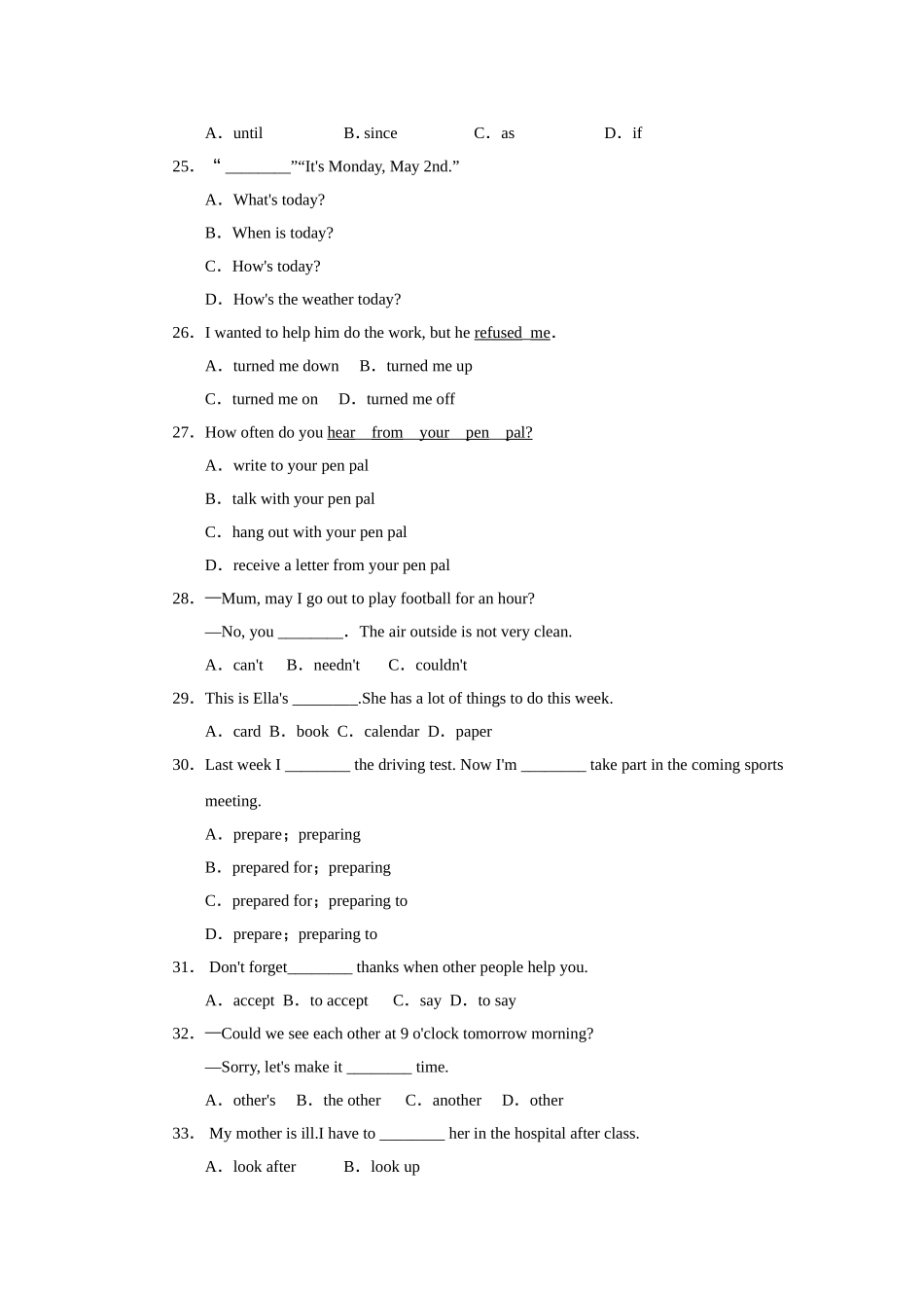 Unit 9标准检测卷.doc_第3页