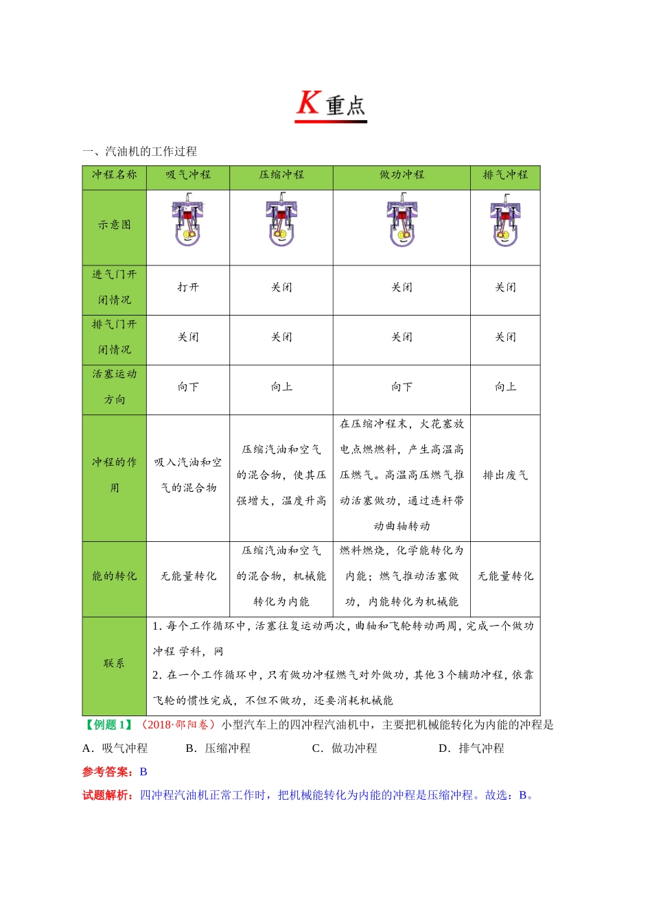 专题14.1 热机--九年级物理人教版.doc_第3页