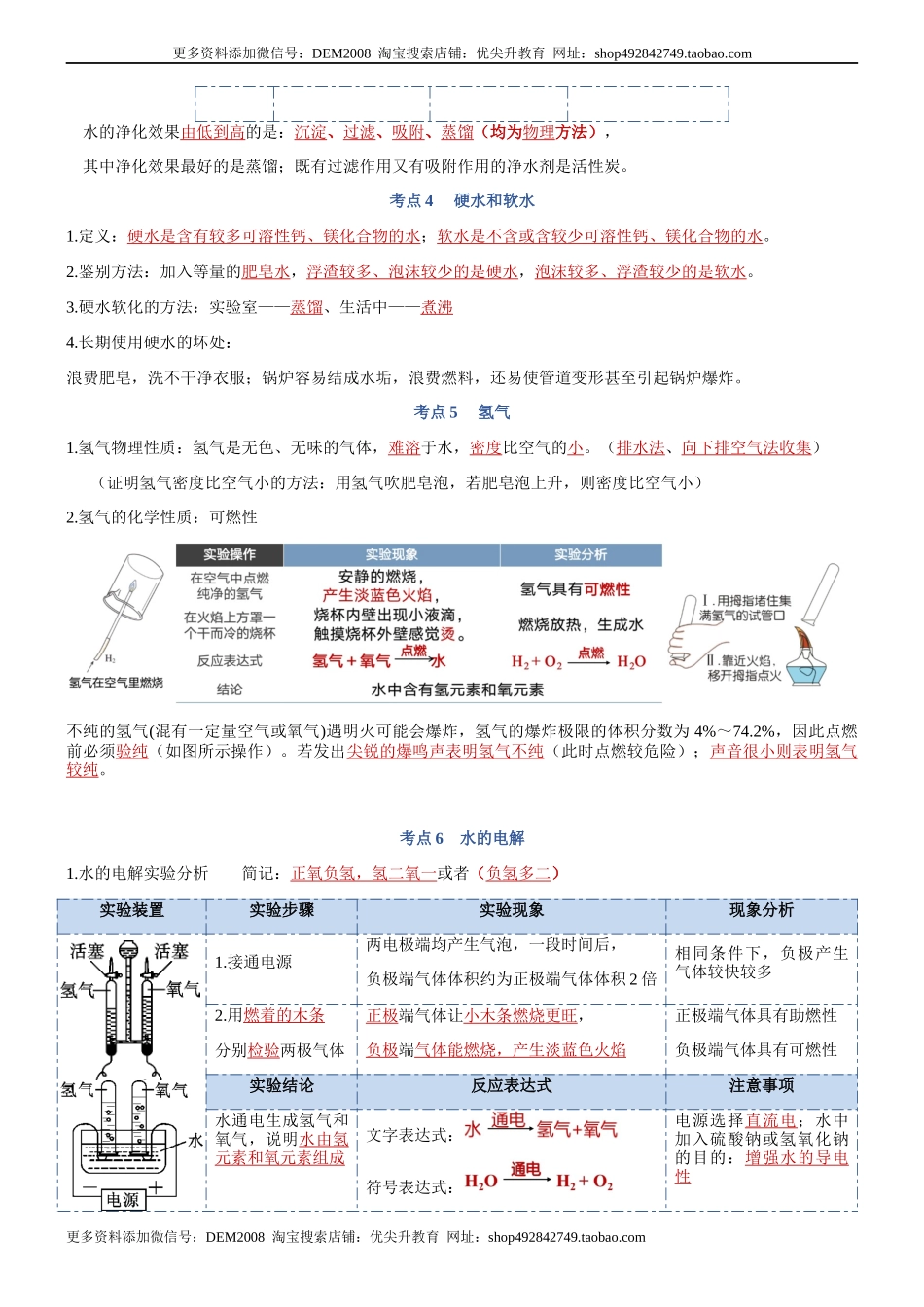 第四单元自然界的水-九年级化学上册单元复习知识清单.docx_第3页