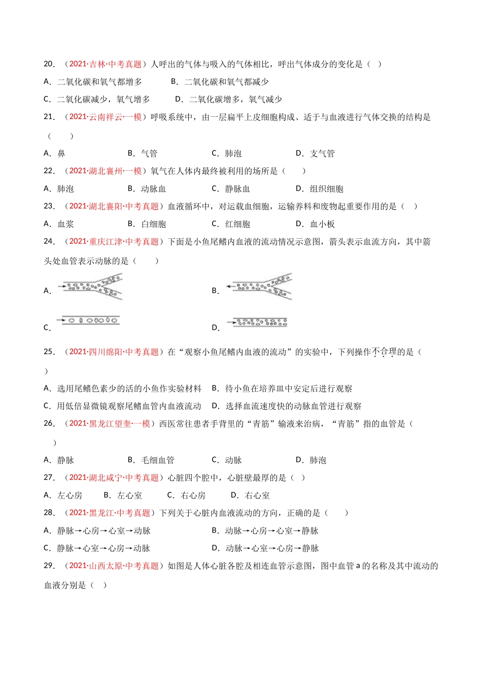 期中测试（A卷·夯实基础）（原卷版）.doc_第3页