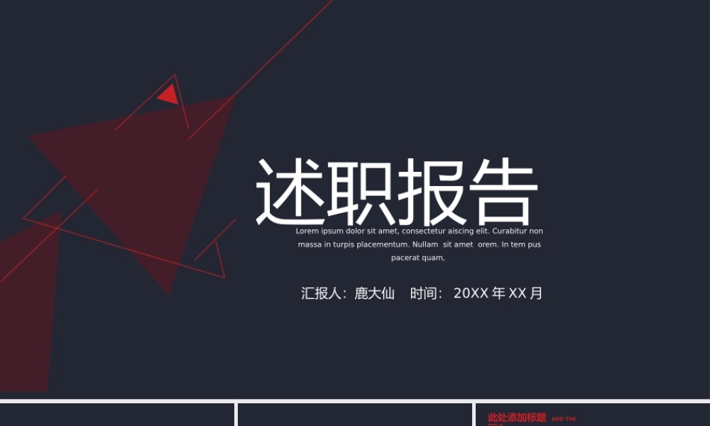 岗位述职报告23.pptx