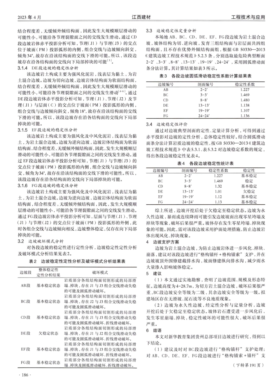新华教育集团贵州总部项目边坡支护方案探析.pdf_第2页
