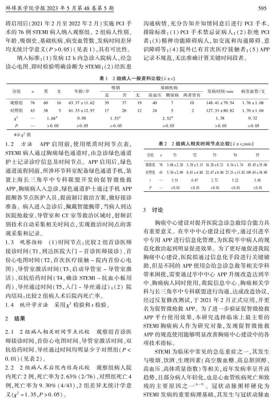 胸痛联合APP在促进医院胸痛中心建设中应用研究.pdf_第2页