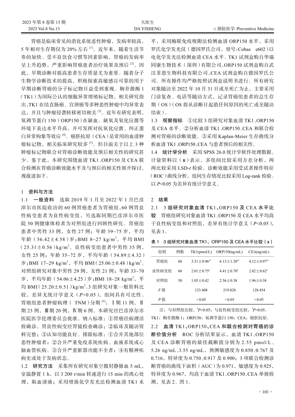 胸苷激酶1与氧调节蛋白15...的临床价值及预后相关性研究_赵星.pdf_第2页
