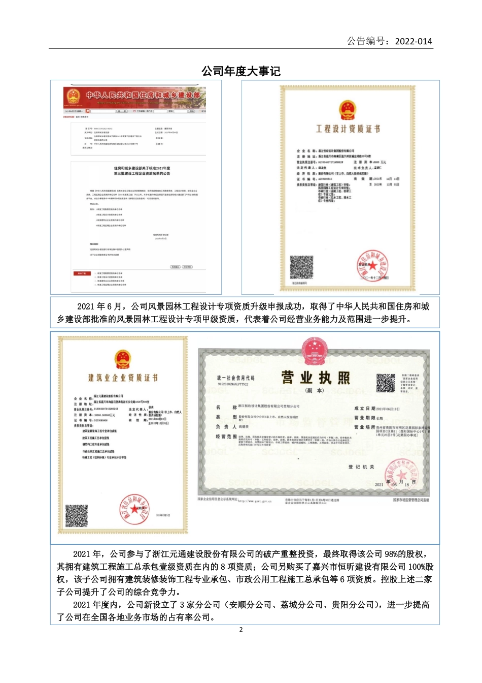 872936_2021_恒欣设计_2021年年度报告_2022-04-27.pdf_第2页