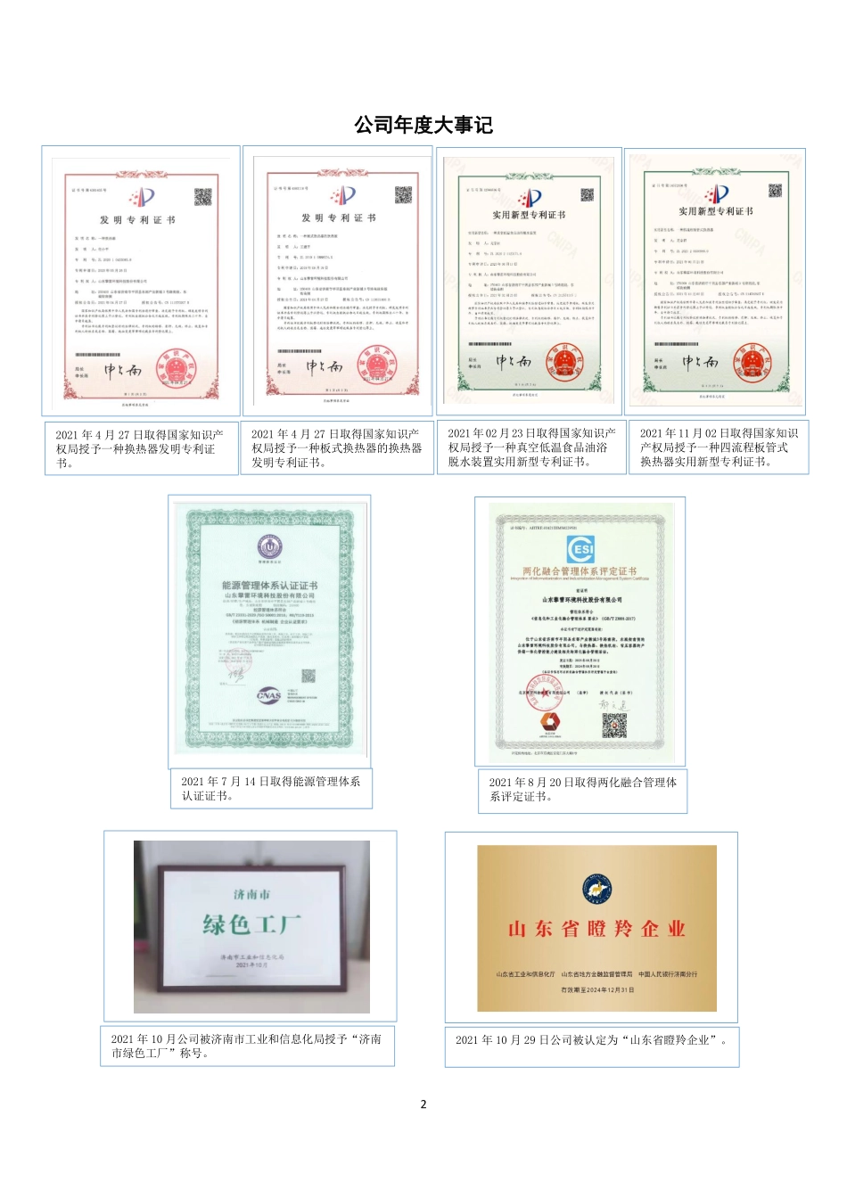 873193_2021_擎雷科技_2021年年度报告_2022-04-14.pdf_第2页