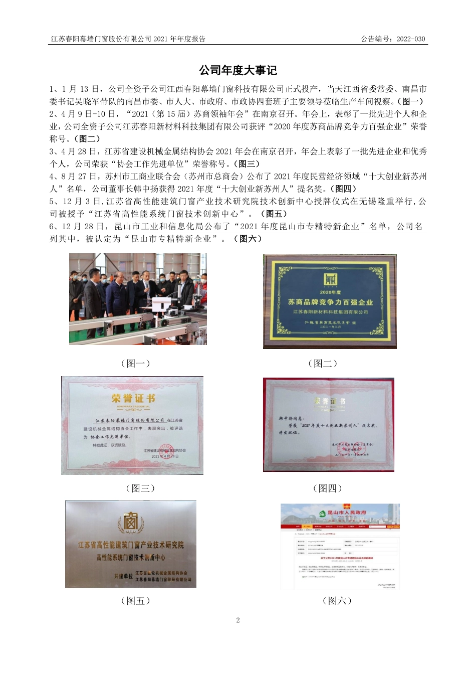 872892_2021_春阳股份_2021年年度报告_2022-06-28.pdf_第2页