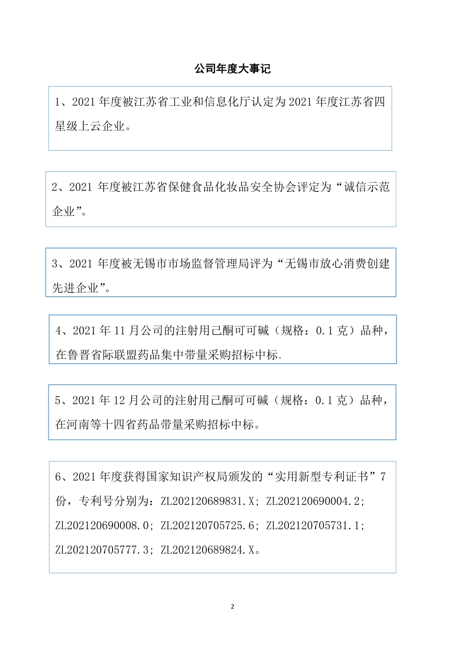 873430_2021_金丝利_2021年年度报告_2022-03-28.pdf_第2页