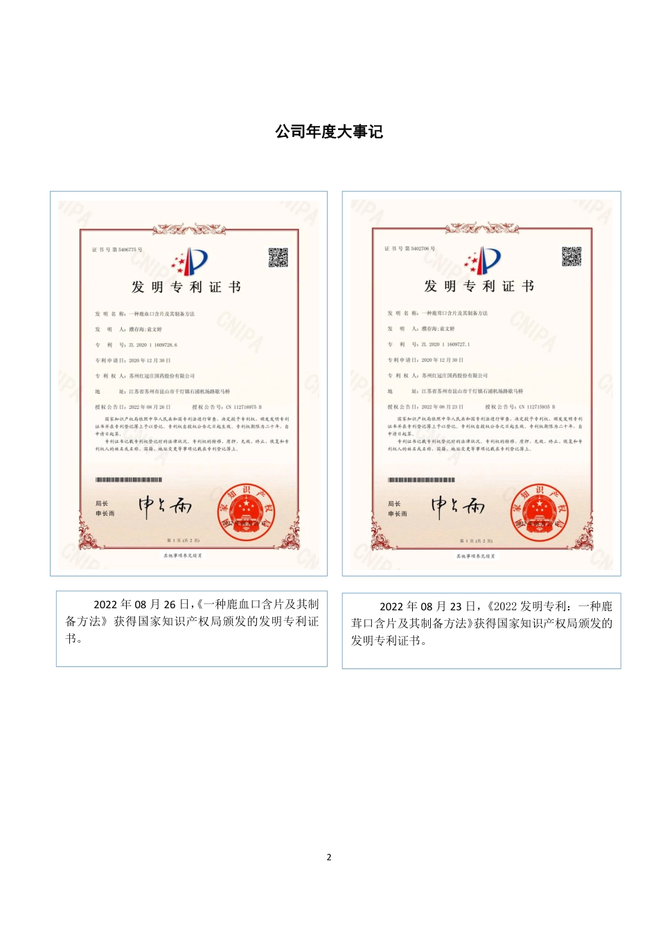 831833_2022_红冠庄_2022年年度报告_2023-04-16.pdf_第2页