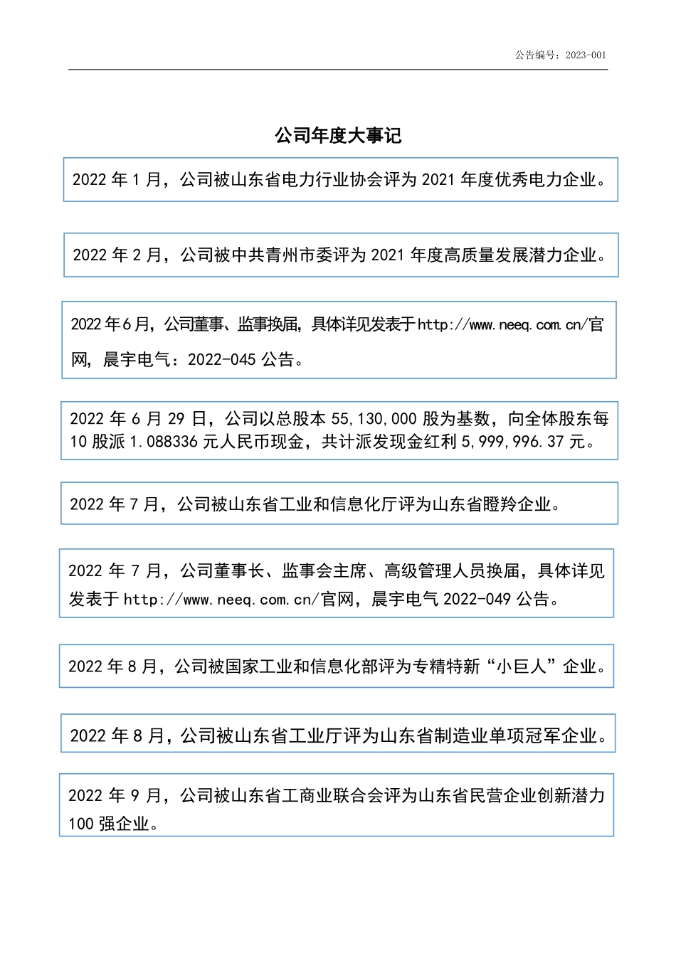 831957_2022_晨宇电气_2022年年度报告_2023-04-25.pdf_第2页