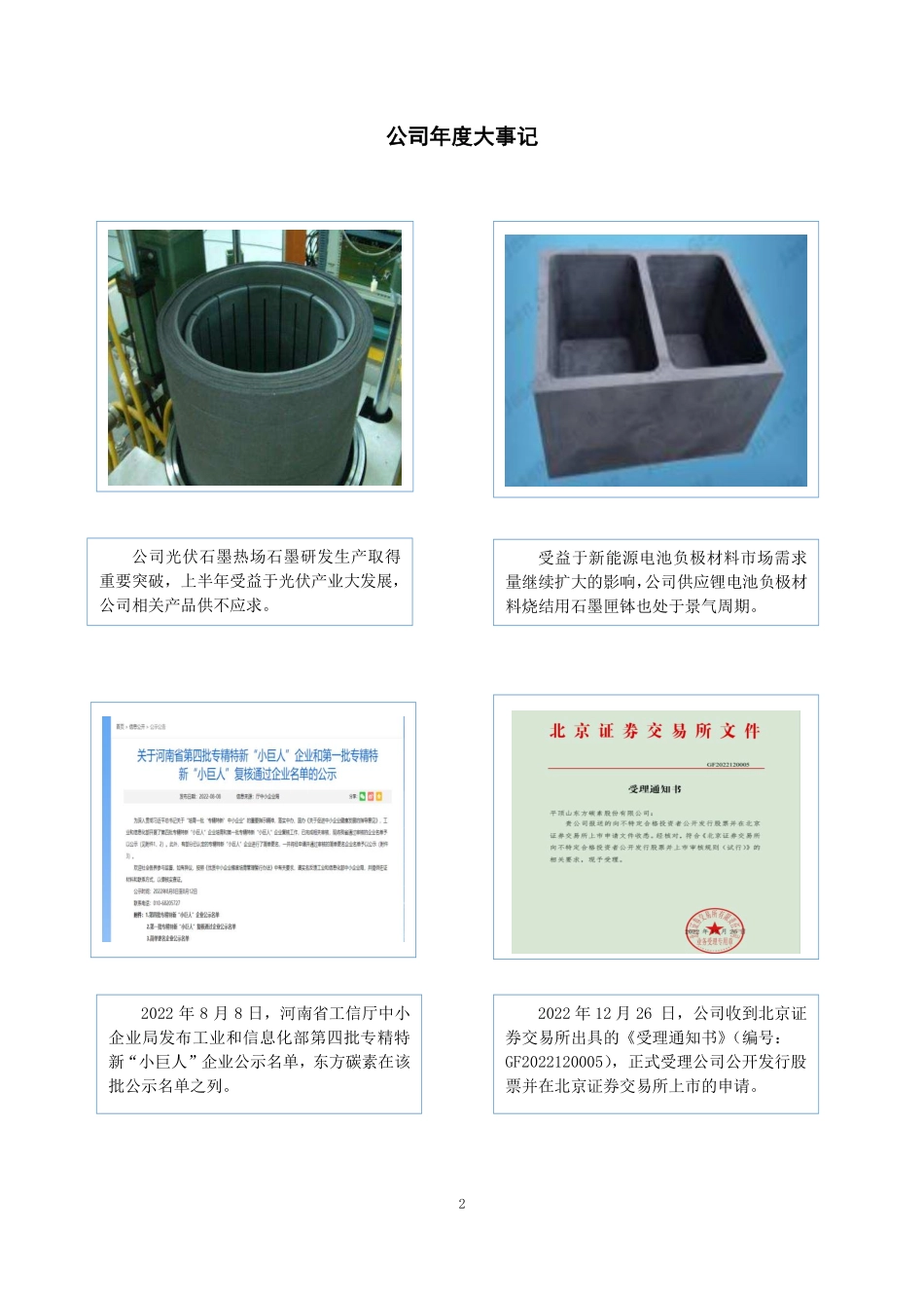 832175_2022_东方碳素_2022年年度报告_2023-04-19.pdf_第2页