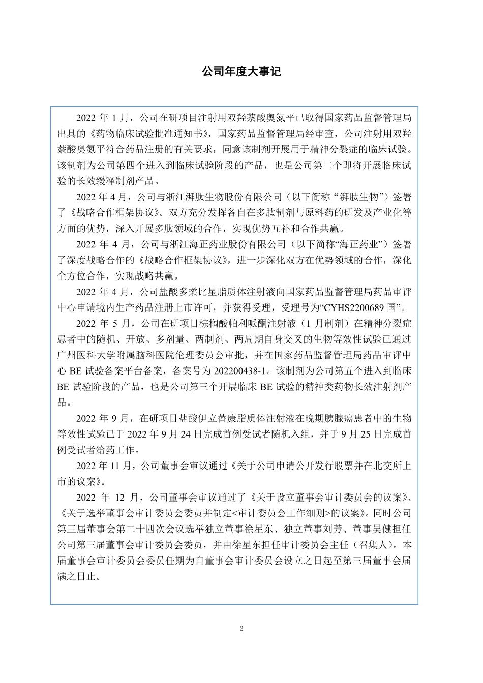 832586_2022_圣兆药物_2022年年度报告_2023-06-04.pdf_第2页