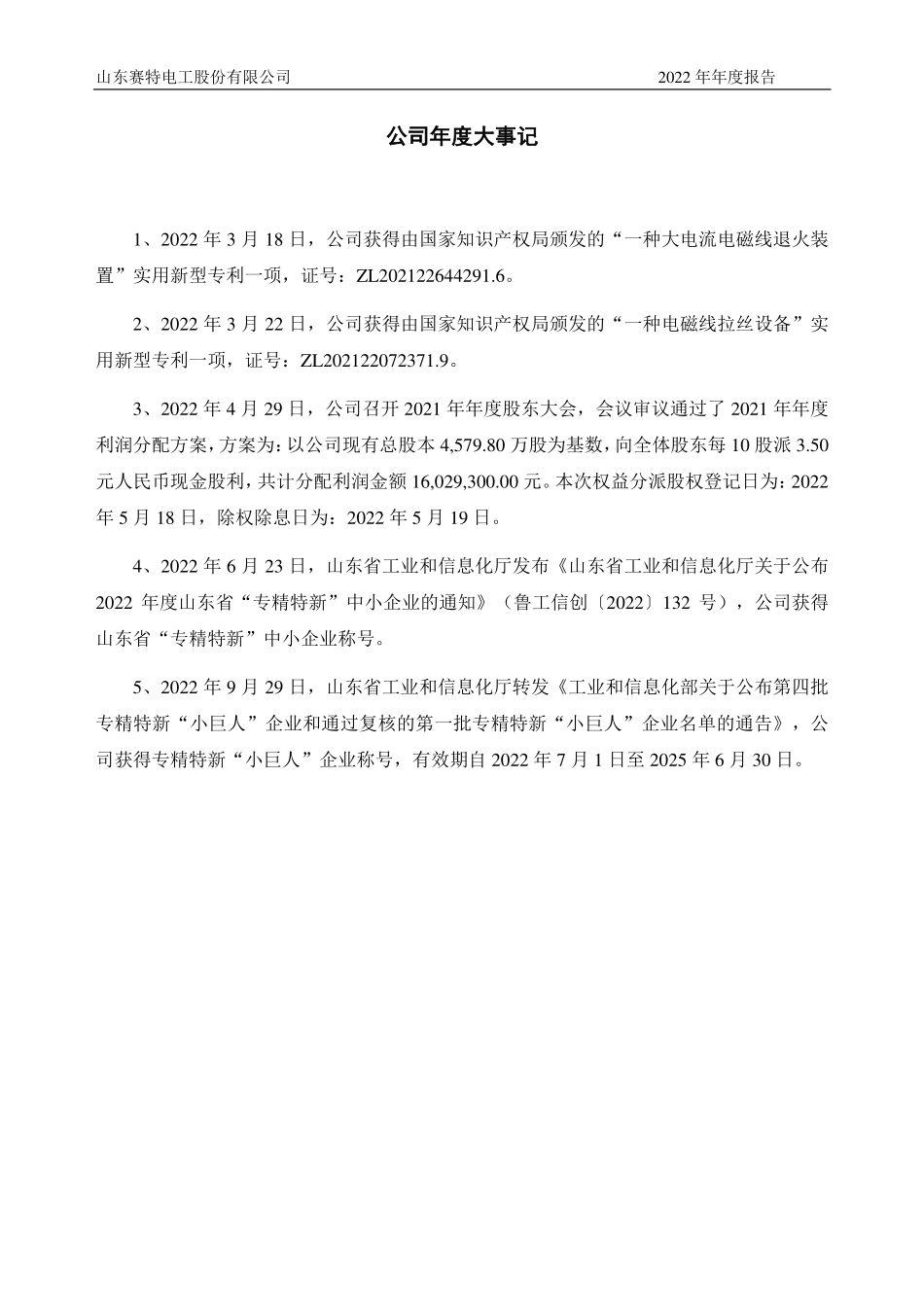 832634_2022_赛特电工_2022年年度报告_2023-04-11.pdf_第2页