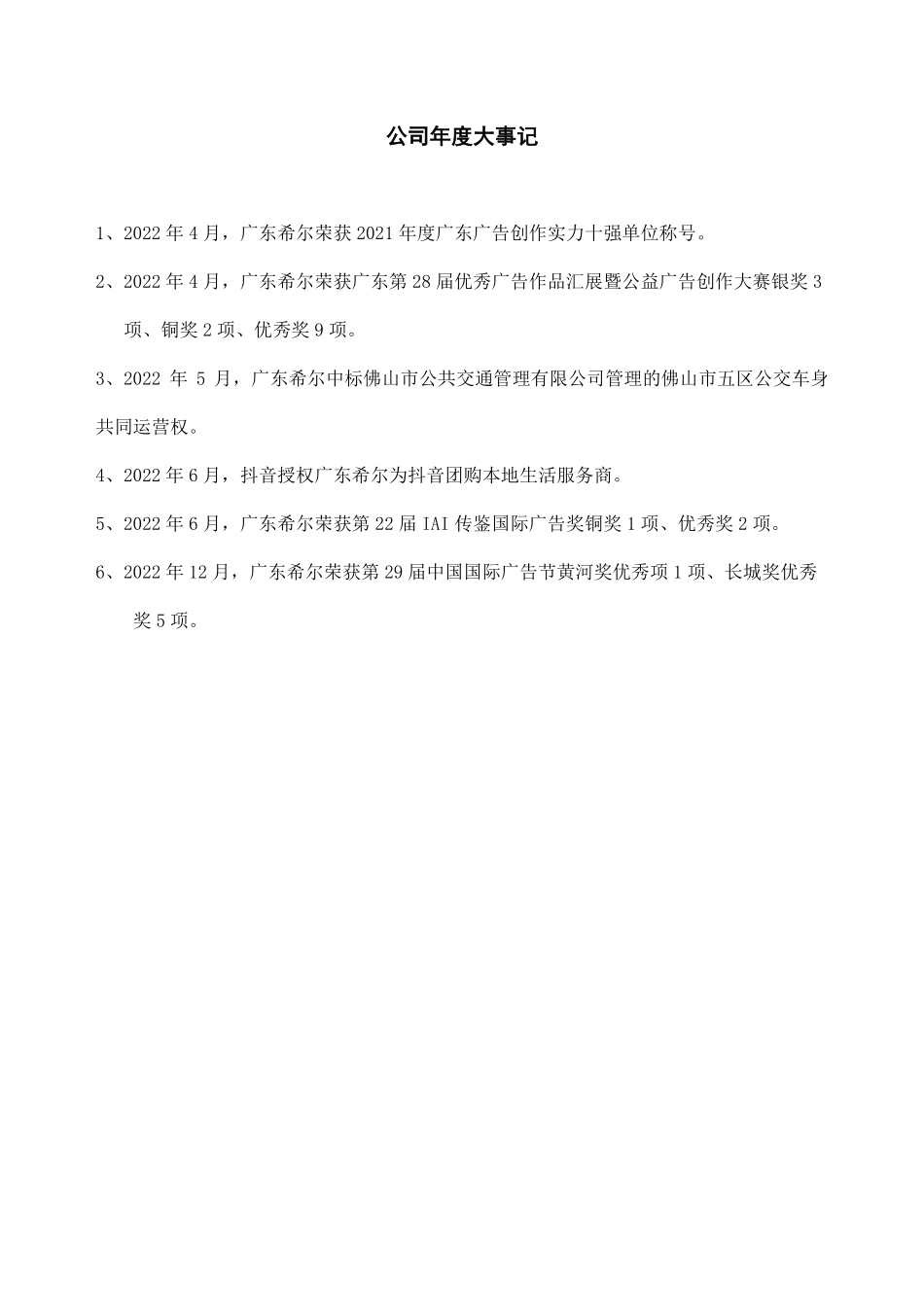 833016_2022_希尔传媒_2022年年度报告_2023-04-24.pdf_第2页