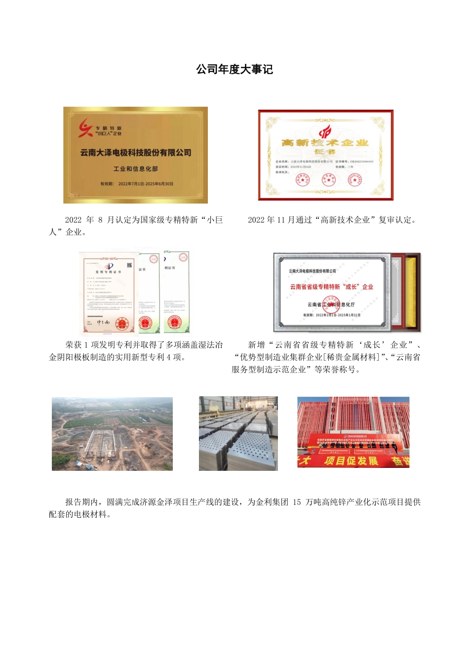 832850_2022_大泽电极_2022年年度报告_2023-04-26.pdf_第2页