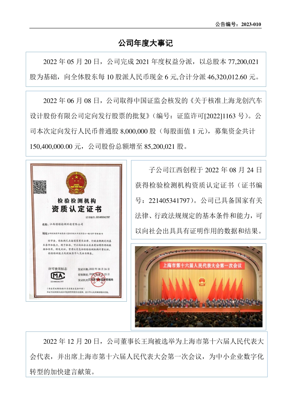 832954_2022_龙创设计_2022年年度报告_2023-03-30.pdf_第2页