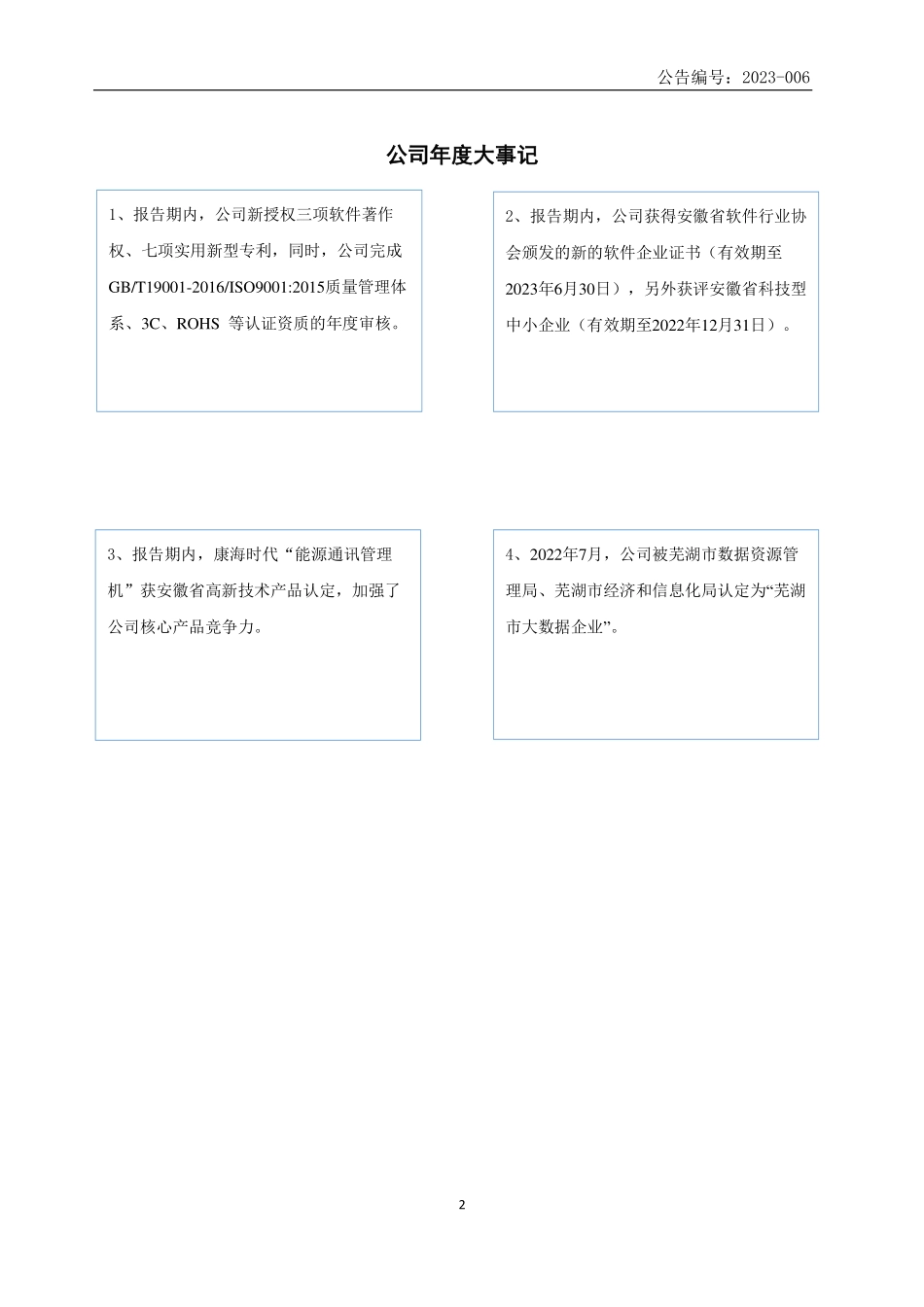 833422_2022_康海时代_2022年年度报告_2023-04-19.pdf_第2页