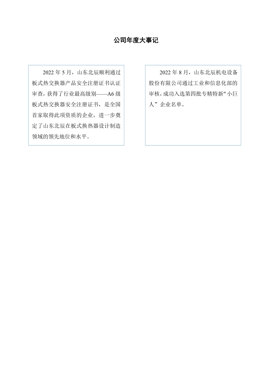 835020_2022_山东北辰_2022年年度报告_2023-04-25.pdf_第2页