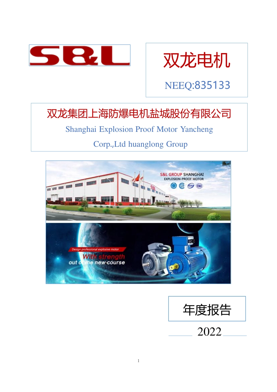 835133_2022_双龙电机_2022年年度报告_2023-04-17.pdf_第1页