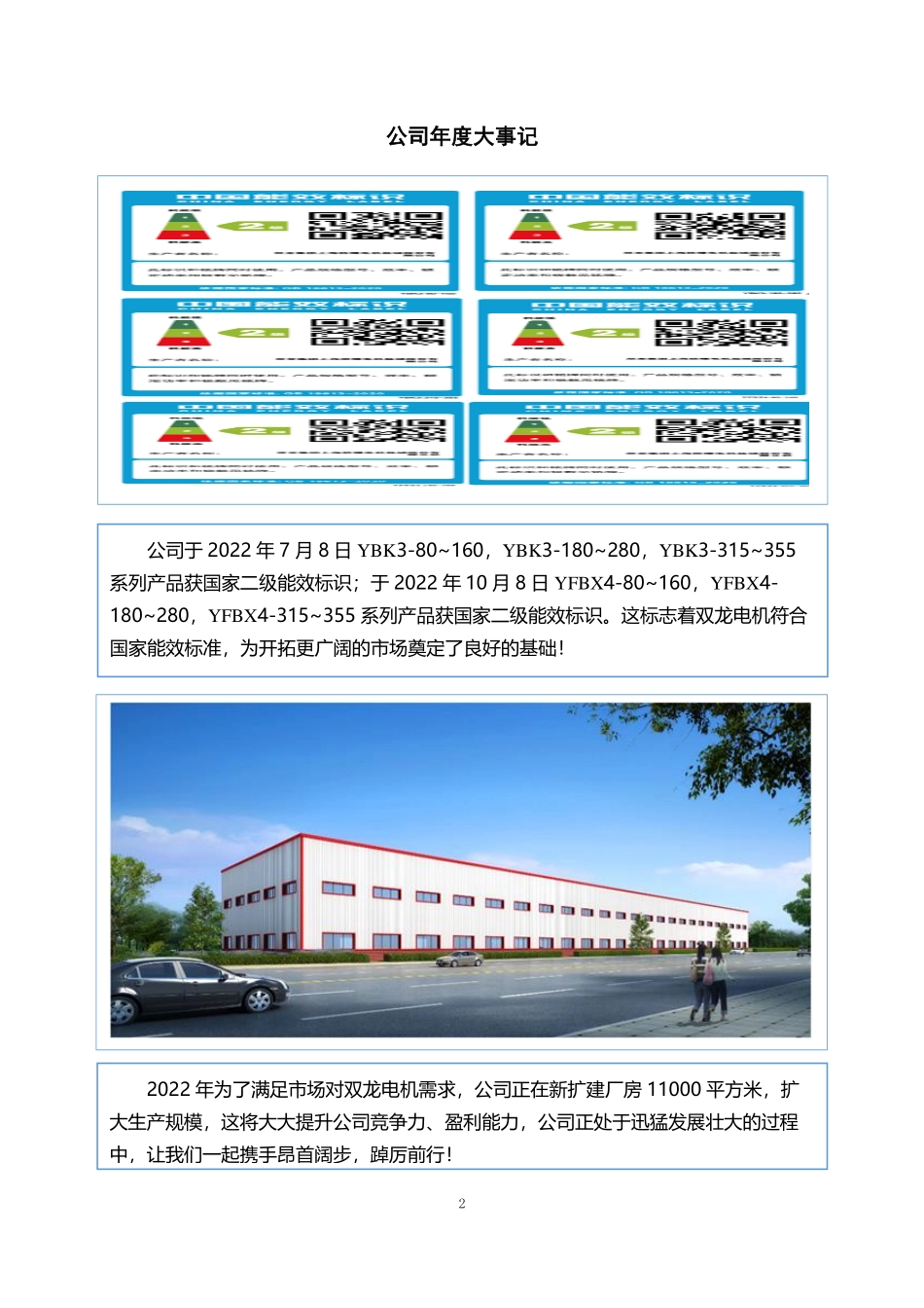 835133_2022_双龙电机_2022年年度报告_2023-04-17.pdf_第2页