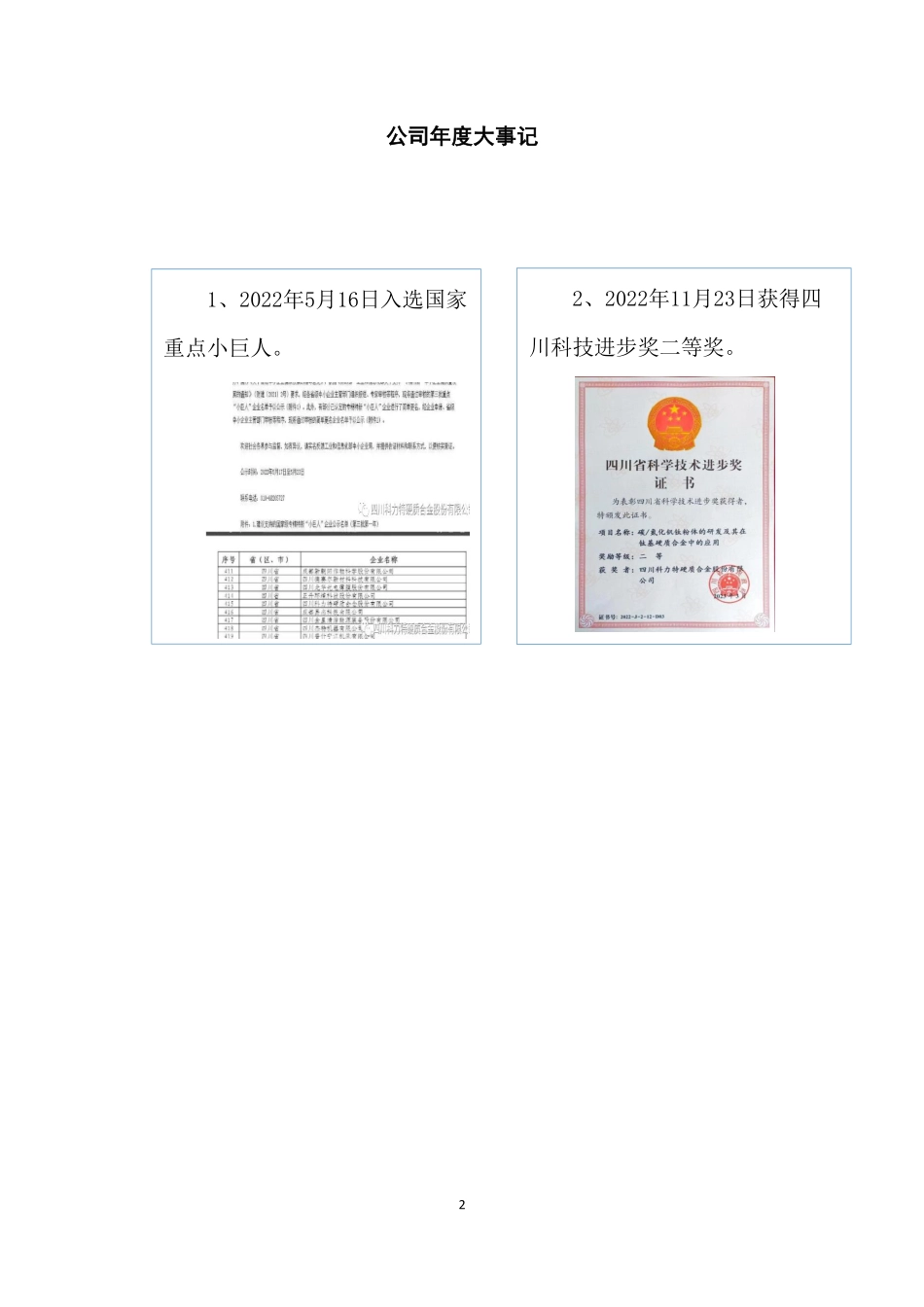 835792_2022_科力特_2022年年度报告_2023-04-26.pdf_第2页