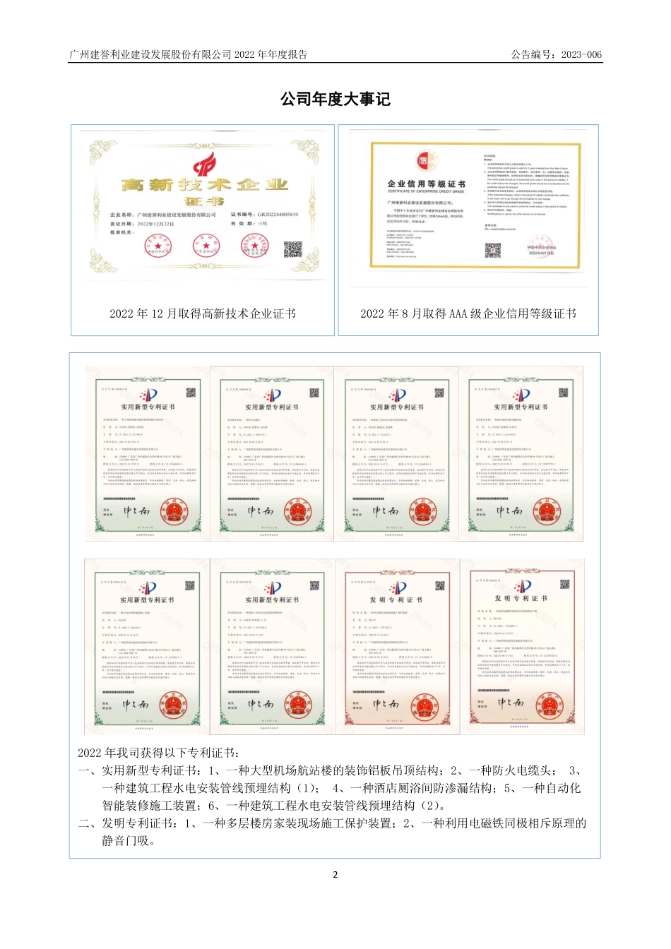 834111_2022_建誉利业_2022年年度报告_2023-04-24.pdf_第2页