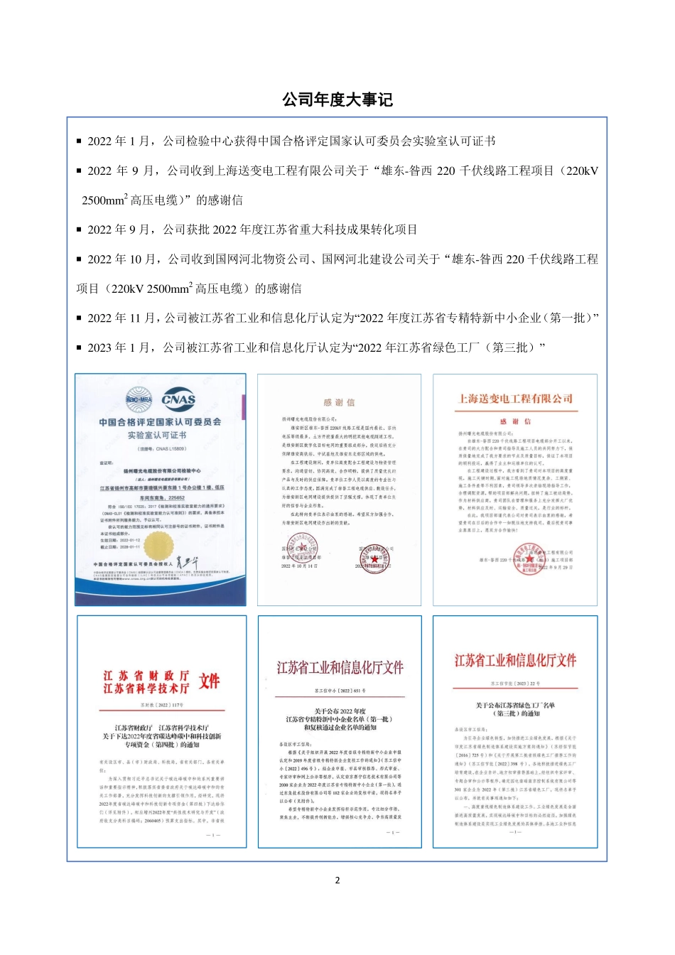 832292_2022_曙光电缆_2022年年度报告_2023-04-10.pdf_第2页