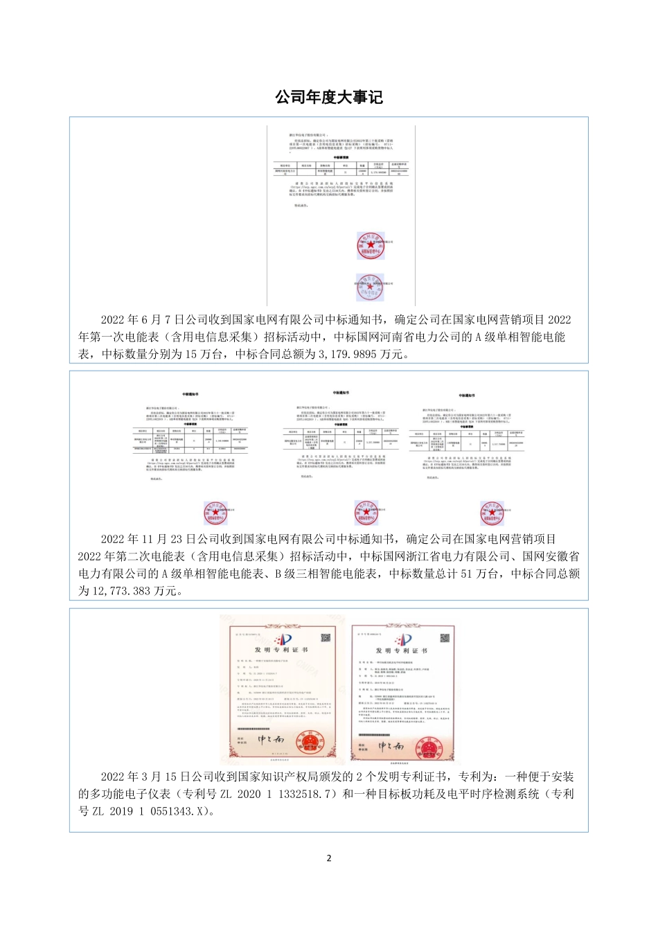 838314_2022_华仪电子_2022年年度报告_2023-04-20.pdf_第2页