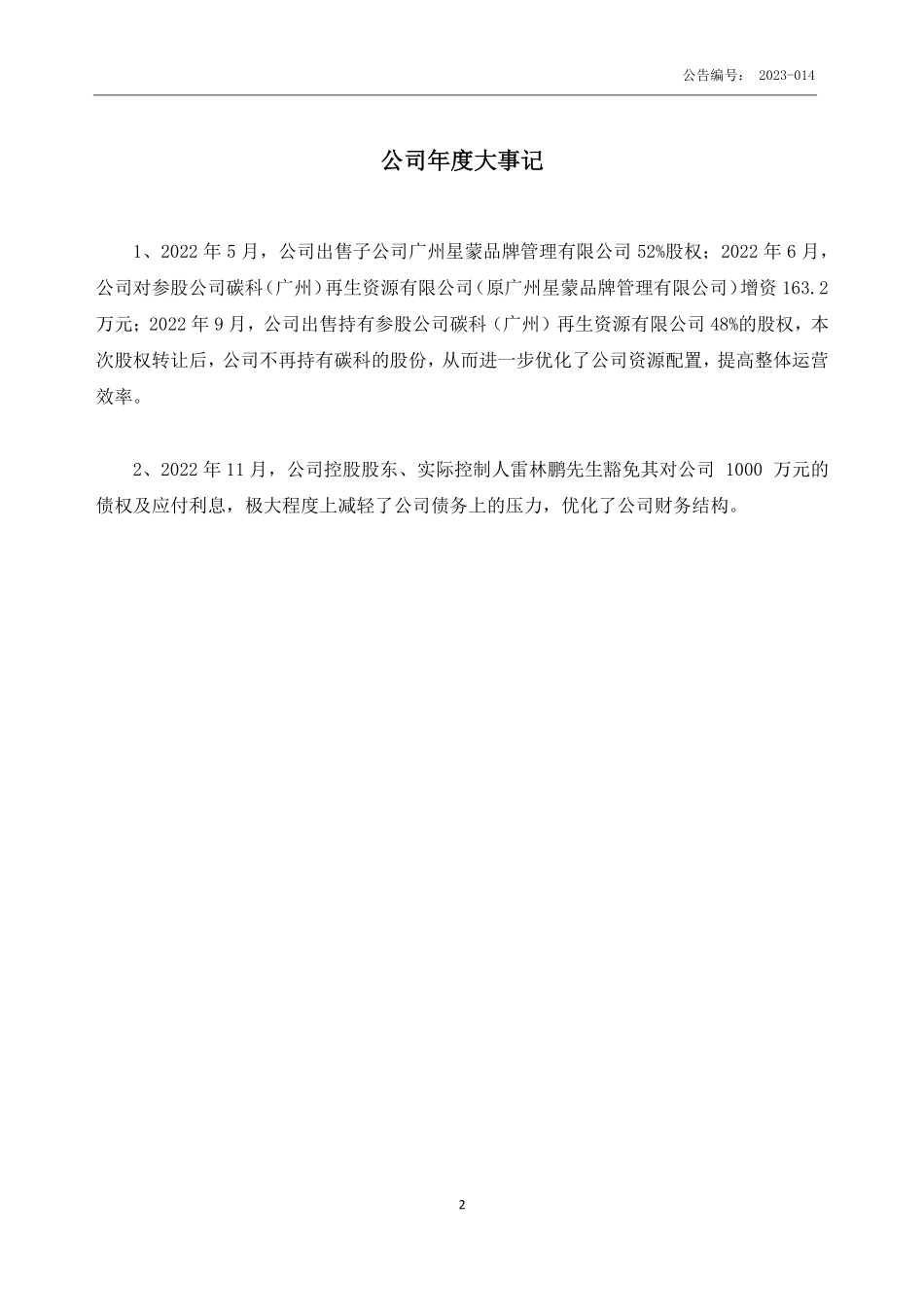 833307_2022_ST同汇_2022年年度报告_2023-04-25.pdf_第2页