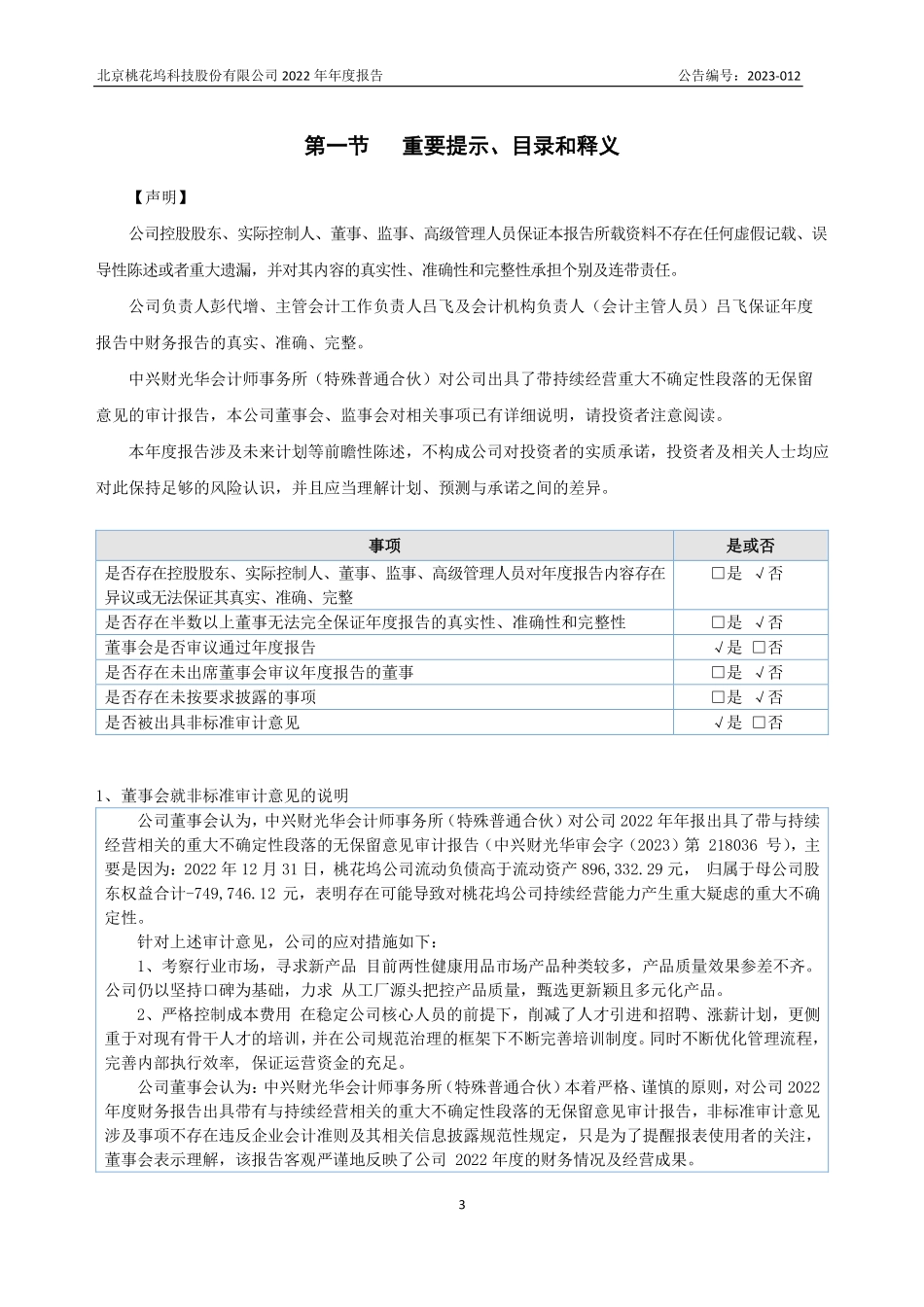 838664_2022_ST桃花坞_2022年年度报告_2023-04-23.pdf_第3页