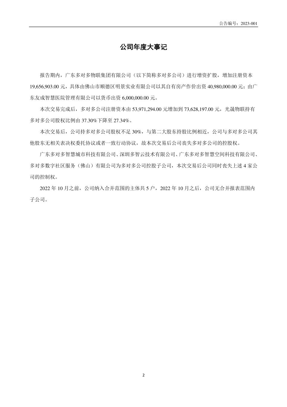 833524_2022_光晟物联_2022年年度报告_2023-04-25.pdf_第2页
