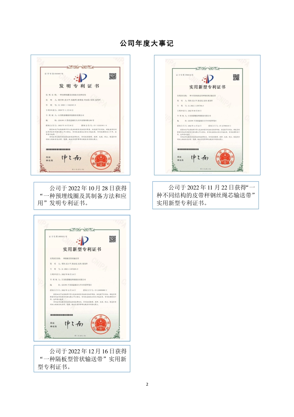 838721_2022_凯嘉科技_2022年年度报告_2023-04-25.pdf_第2页