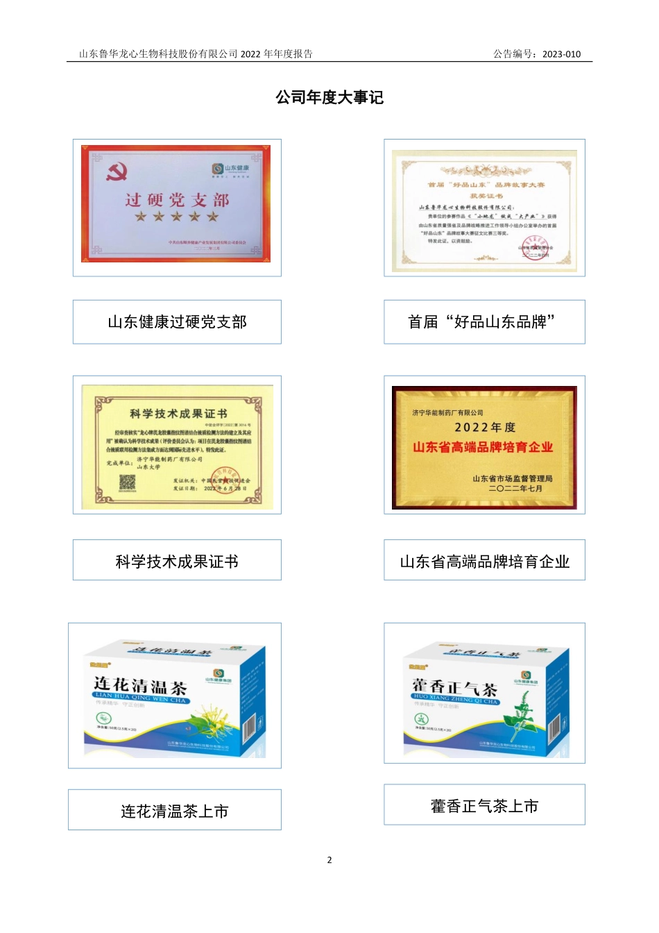 838875_2022_龙心生物_2022年年度报告_2023-04-11.pdf_第2页