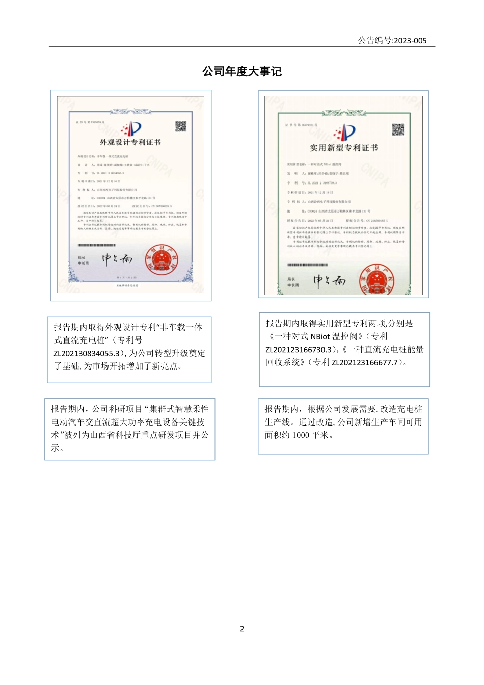 832346_2022_汾西电子_2022年年度报告_2023-04-25.pdf_第2页