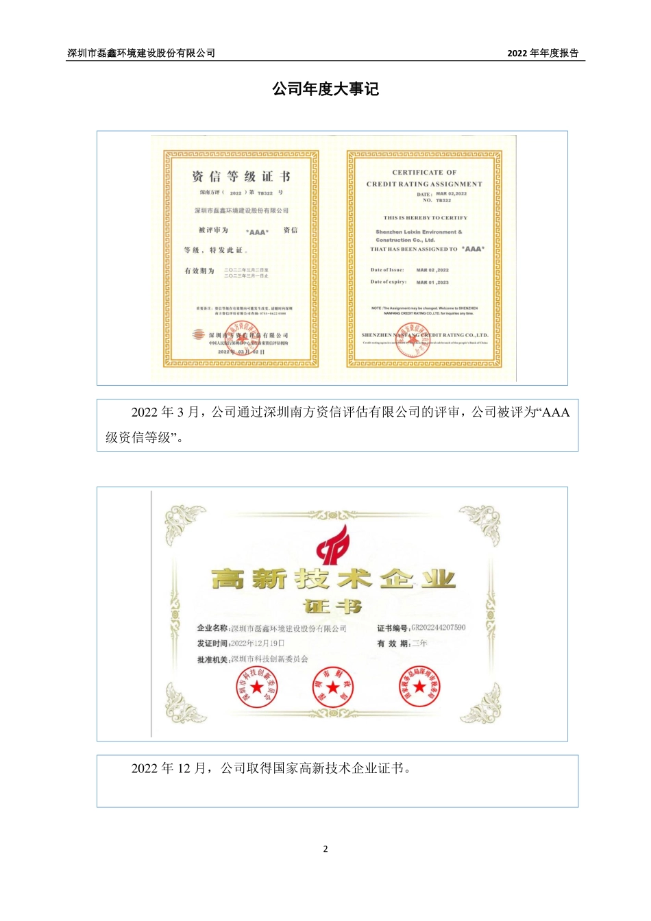 834561_2022_磊鑫股份_2022年年度报告_2023-04-19.pdf_第2页