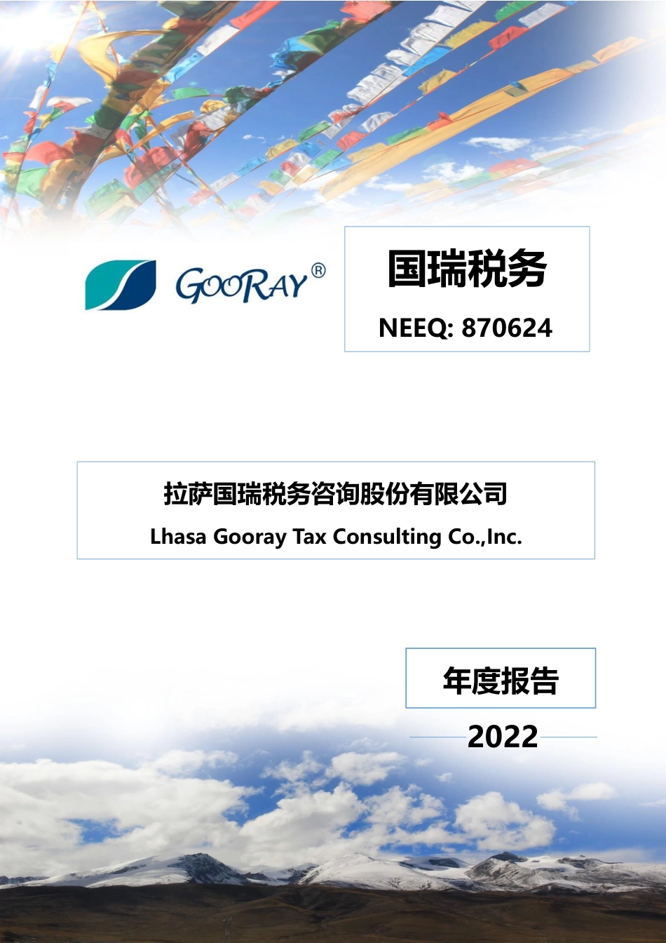 870624_2022_国瑞税务_2022年年度报告_2023-04-25.pdf_第1页