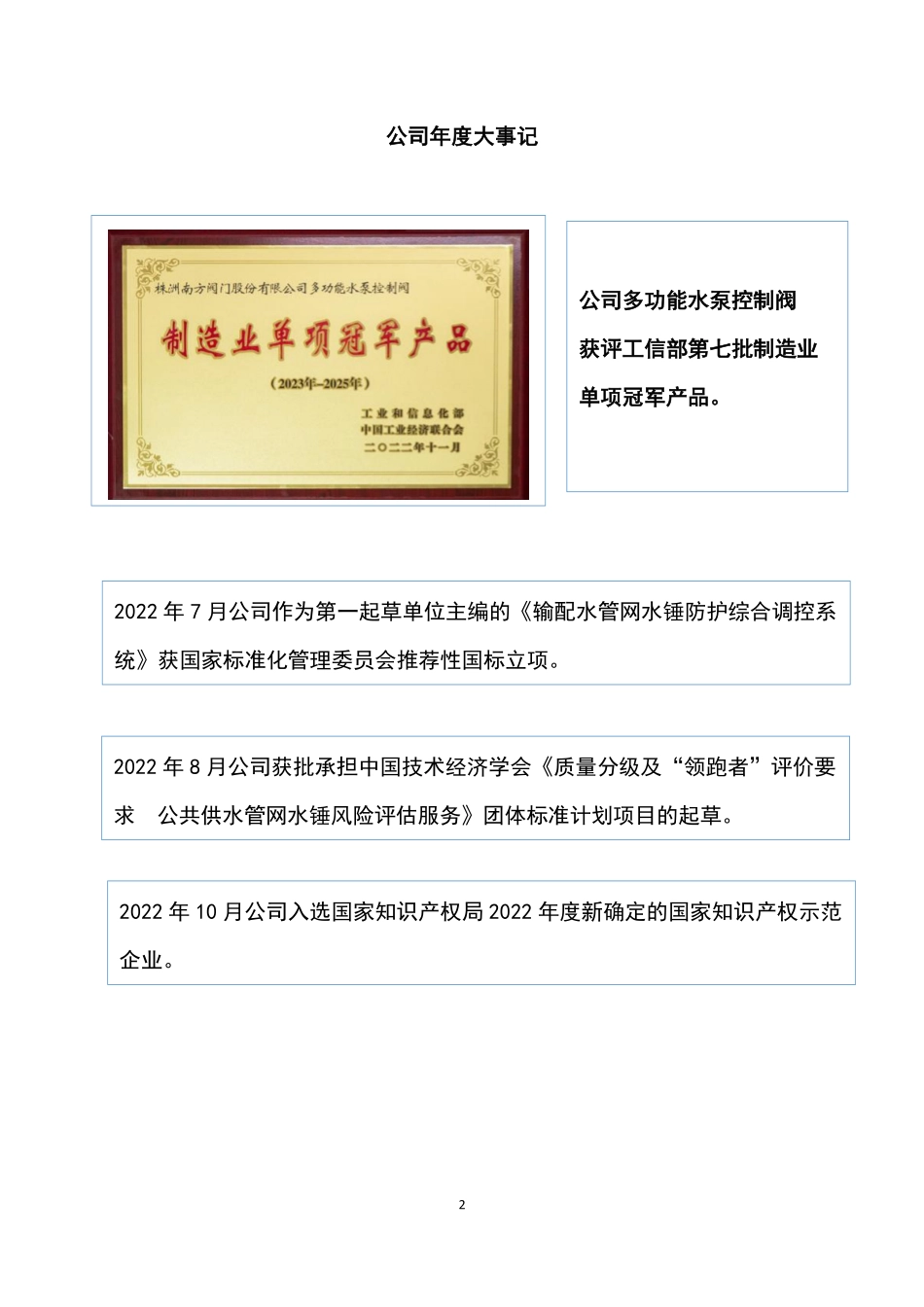833678_2022_南方阀门_2022年年度报告_2023-04-26.pdf_第2页
