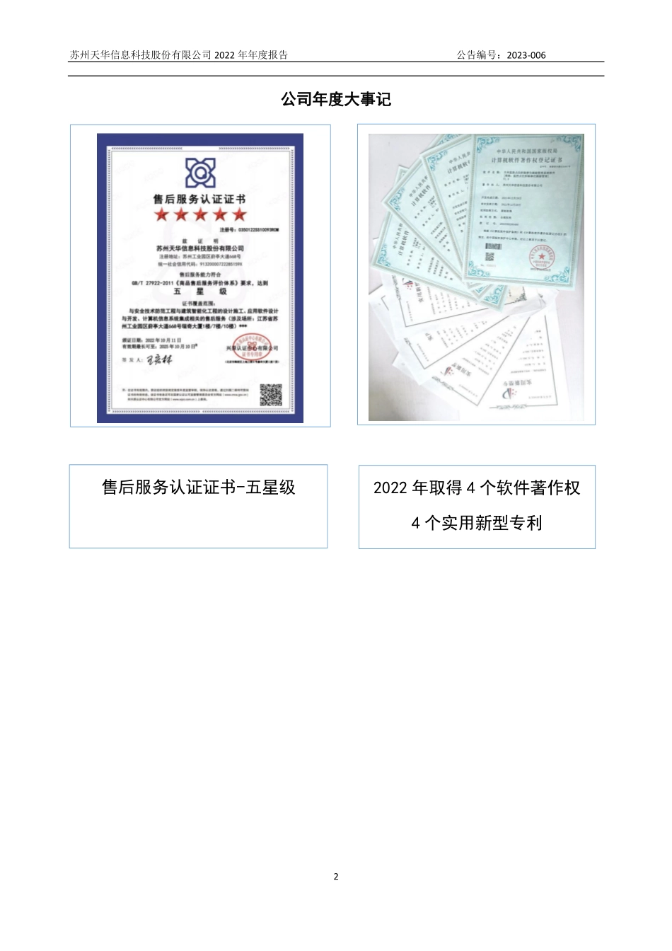 871028_2022_天华信息_2022年年度报告_2023-04-19.pdf_第2页