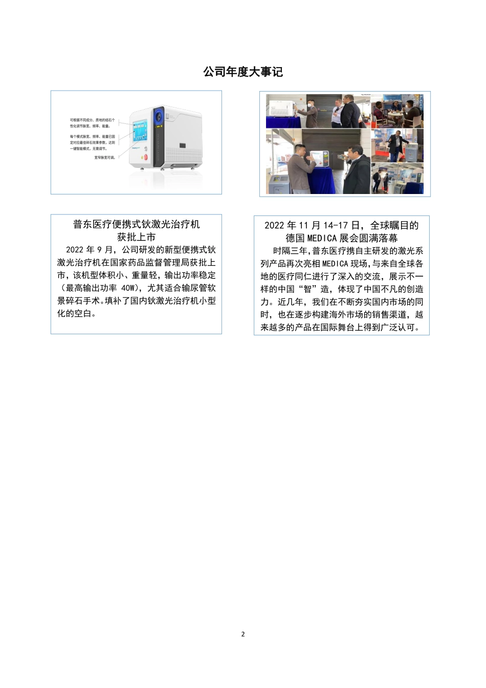 871516_2022_普东医疗_2022年年度报告_2023-04-11.pdf_第2页