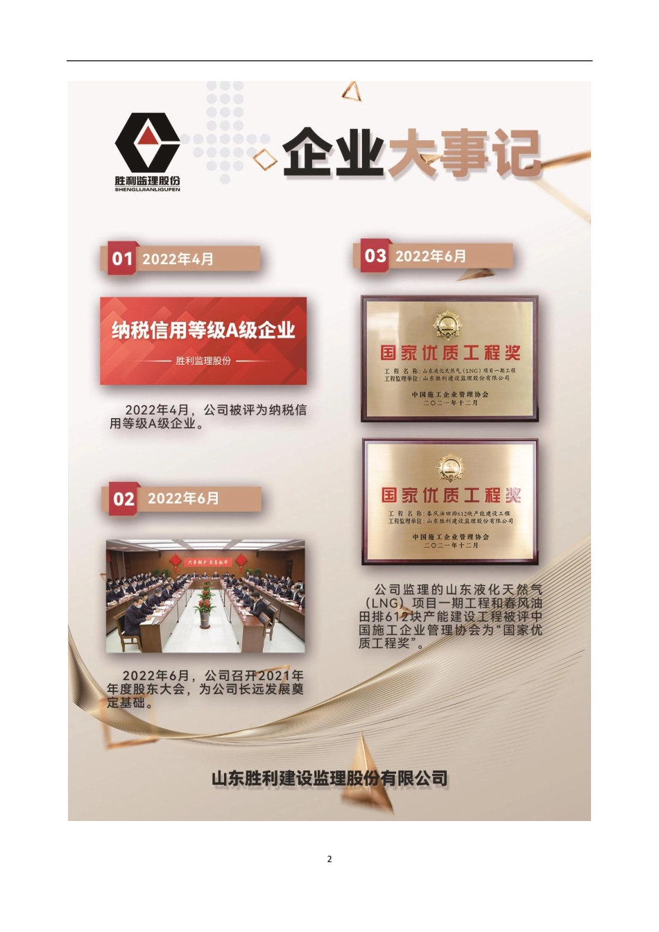 836665_2022_胜利监理_2022年年度报告_2023-04-25.pdf_第2页