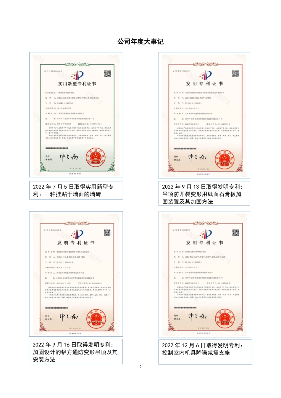 870030_2022_嘉洋华联_2022年年度报告_2023-04-20.pdf_第2页