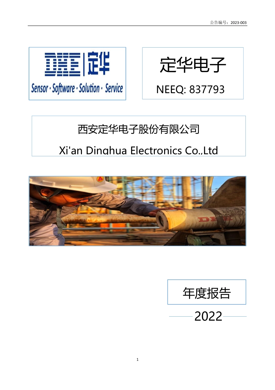 837793_2022_定华电子_2022年年度报告_2023-04-27.pdf_第1页