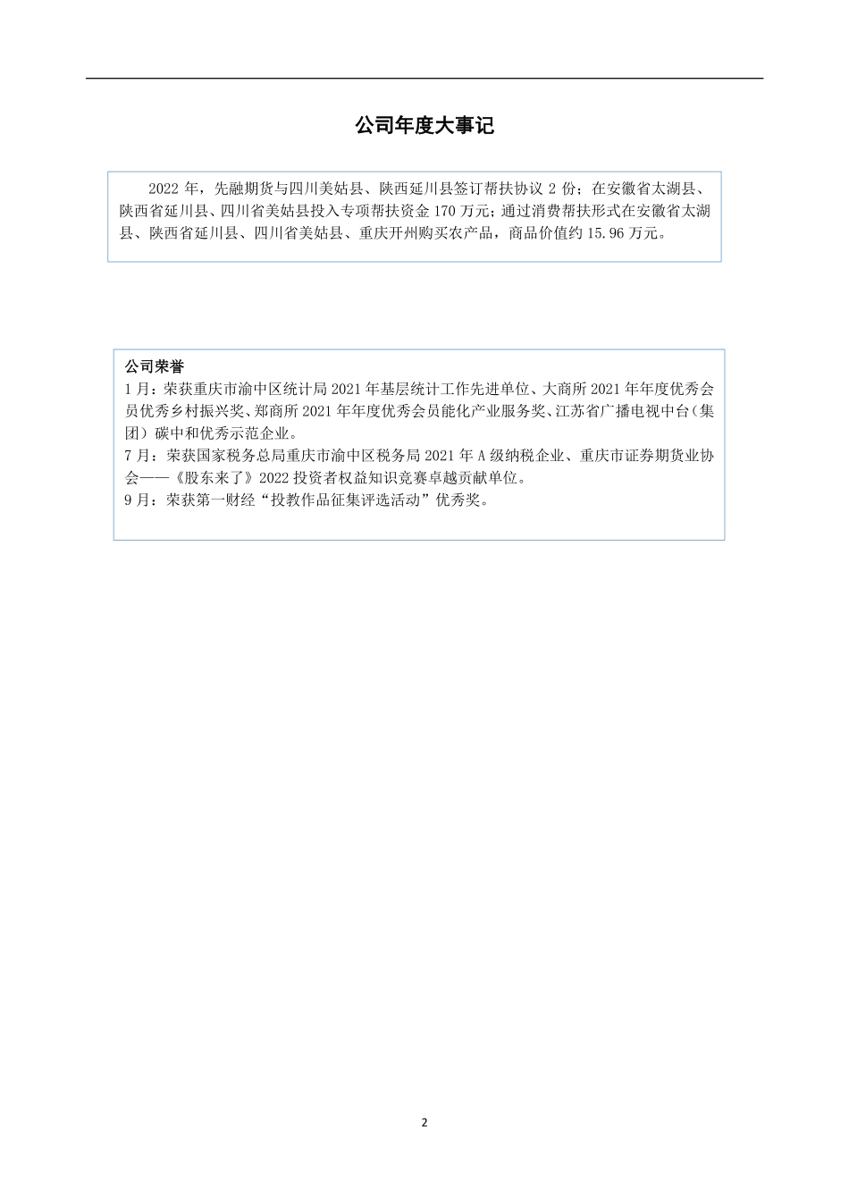 870115_2022_先融期货_2022年年度报告_2023-04-25.pdf_第2页
